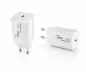 Preview: Caricabatterie USB C 45 W + cavo da USB-C a C, caricabatterie rapido con PD3.0 e PPS + cavo di ricarica USB-C, bianco, 1,5 m